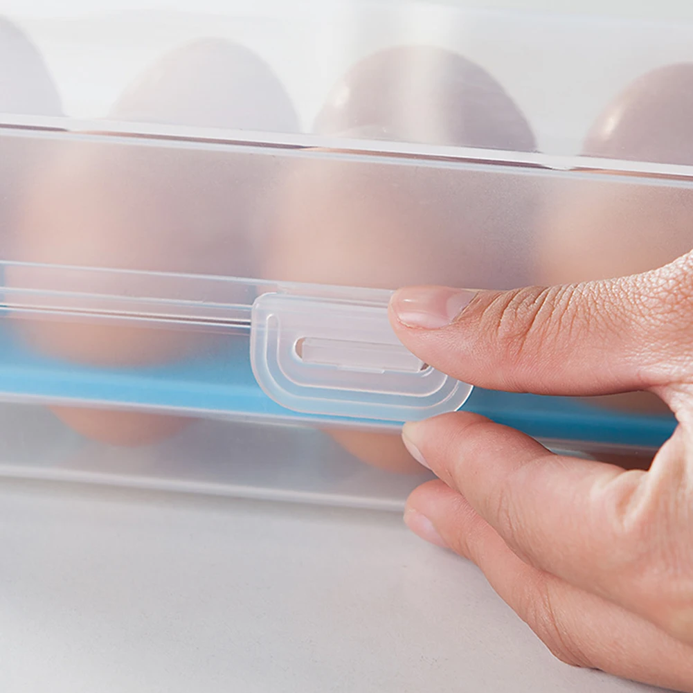 1 шт. пластиковый прозрачный ящик для хранения яиц кухонный холодильник чехол для хранения