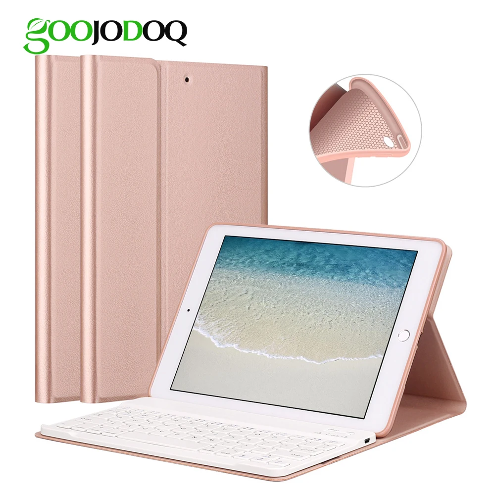 Keyboard Case For iPad Mini 3 2 1 [Multiple Stand] PU Leather Smart Cover for iPad Mini Case