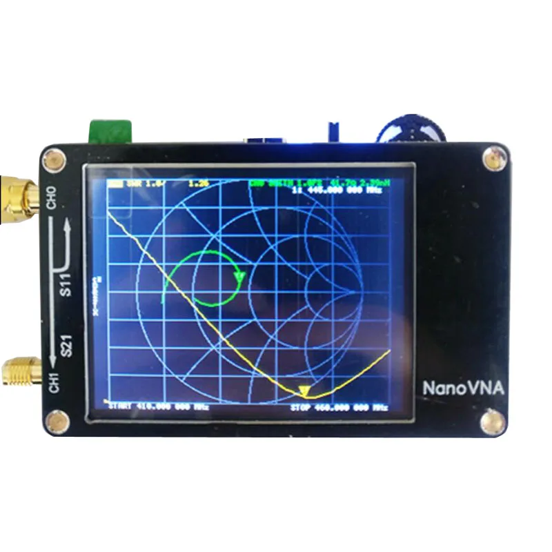 NanoVNA сенсорный ЖК HF VHF UV векторный сетевой анализатор 50 кГц~ 300 МГц антенный анализатор