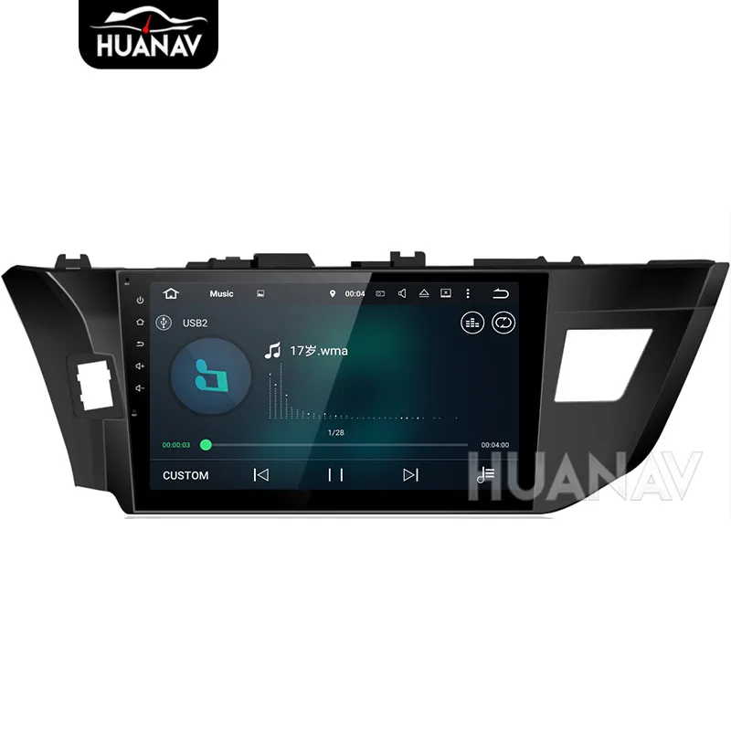 Flash Deal Android8.0 4GB+32GB/Android7.1 2GB+16GB Car DVD player GPS navigation for Toyota Corolla 2014 2015 2016 GPS NAV auto Head Unit 7