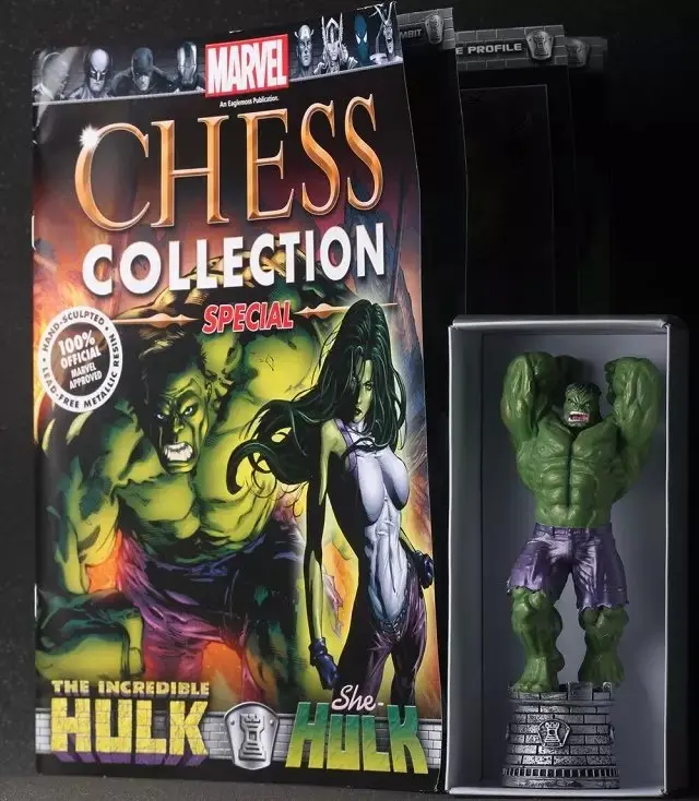 

Marvel Chess Hulk Super Heroes PVC Action Figure Toys Collectible Model 6"14cm KT1347