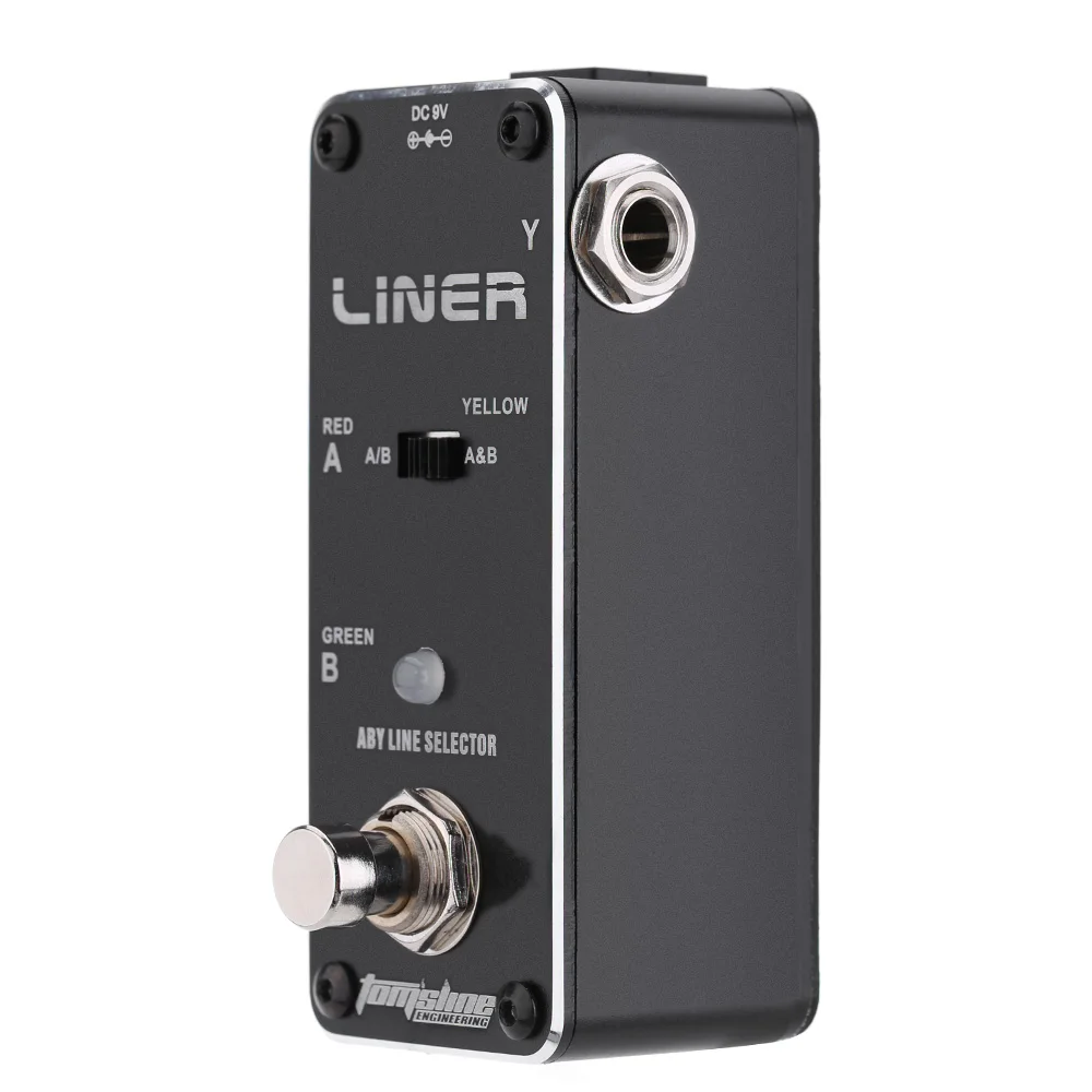 AROMA ALR 3 Liner Electric Guitar Pedal Aby Line Selector Mini Guitar Effect Pedal High Quality