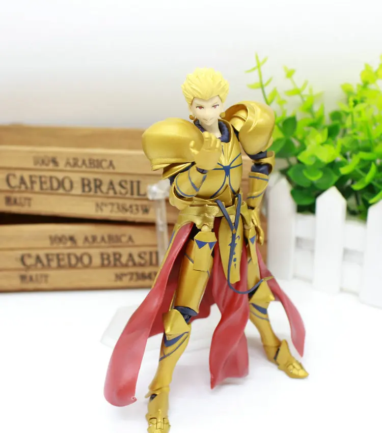 Аниме Fate/stay night Fate Grand Order Archer Gilgamesh Figma 300 ПВХ экшн фигурка Коллекционная модель