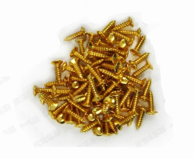 Electric Guitar Bass Screws 50pcs/lot 3*12mm For Pickguard