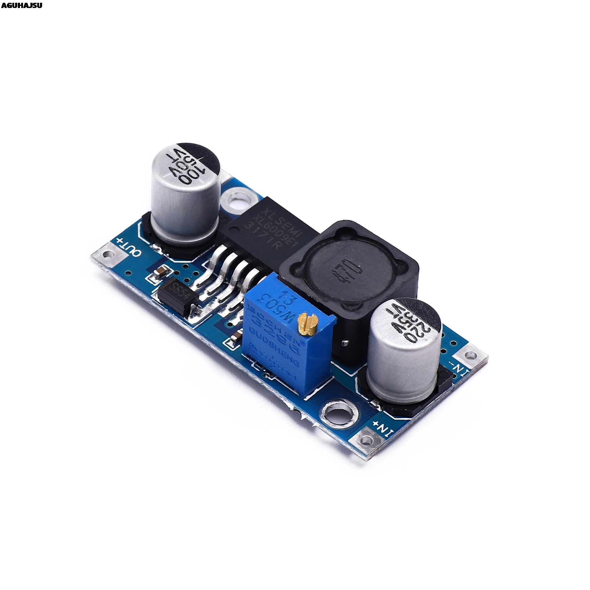 

1pcs DC-DC Adjustable Step-up boost Power Converter Module XL6009 Replace LM2577