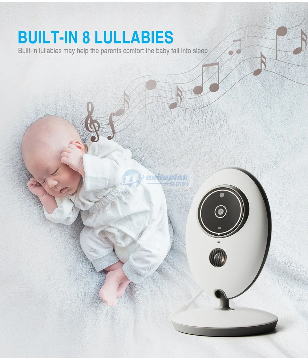 04 2.4ghz wireless baby monitor