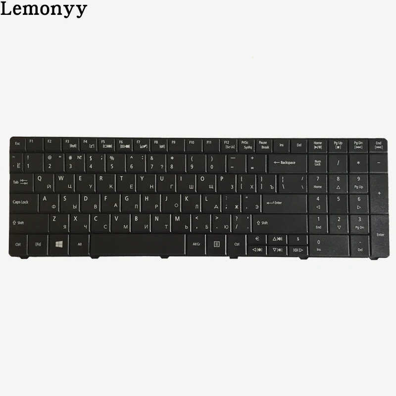  Russian Keyboard for Acer TravelMate V5WC1 P253 P453 P253-E P253-M P253-MG P453-M P453-MG RU Black 