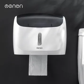 

Lengthened and enlarged hotel bathroom household paper towel box large household drawer box punching nail-free