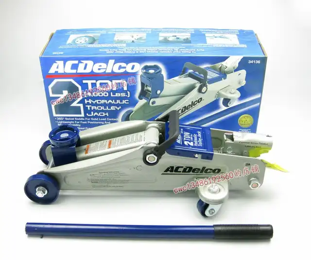 Free Shipping Ac Delco 2 Tons Horizontal Jack Hydraulic