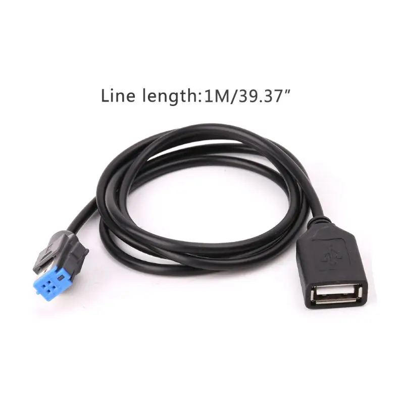 Популярный 4 контактный автомобильный USB шнур для Nissan Teana Qashqai CD Audio Radio Player