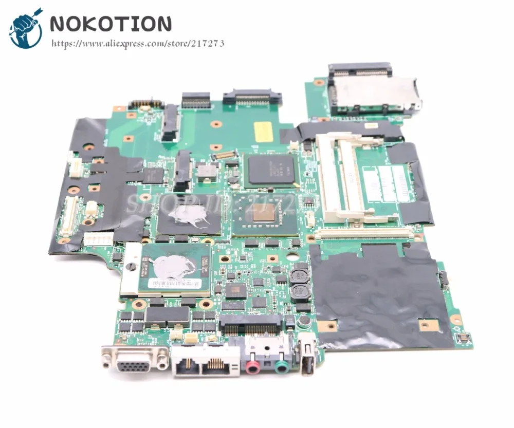 NOKOTION 42W7876 44C3928 материнская плата для Lenovo IBM thinkpad T61 ноутбука 15 4 &quot965PM DDR2 Бесплатный