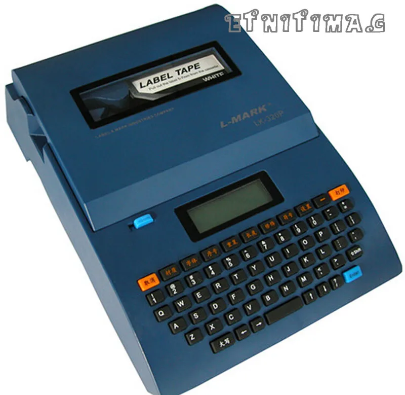 

Pvc Tube Marking Machine Cable ID Printer Wire Marker Electronic Lettering Machine lk-320P+USB Connection Computer Chinese displ