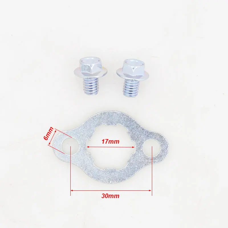 Motorcycle Front Sprocket 428 14 15 Tooth Lock Fixed Plate for Honda YAMAHA SUZUKI Dirt Bike Go Cart Cafe Racer Pit Bike