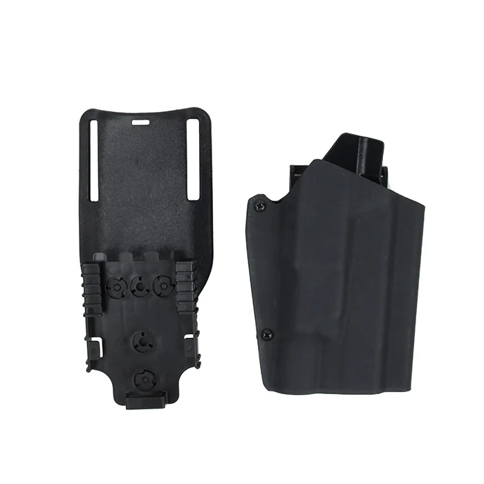 Tactical Kydex X300 Light Bearing Holster Paddle & Belt Loop For GBB Glock BK CB OD Coyote Brown(STG051112)