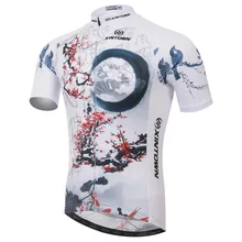 XINTOWN Спортивное компрессионное белье для верховой езды с коротким рукавом рубашка для велоспорта летняя влагопота быстросохнущая рубашка