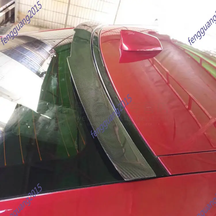 Задний спойлер на крышу из углеродного волокна для Jaguar XF