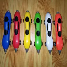 100 шт Классический машинки шариковые ручки Детские офисные и школьные принадлежности для встреч подарки рекламная ручка 6 цветов