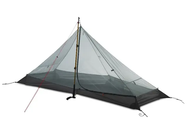 FLAME'S CREED Lanshan 1 Person Ultralight Tent 15D Silnylon 4