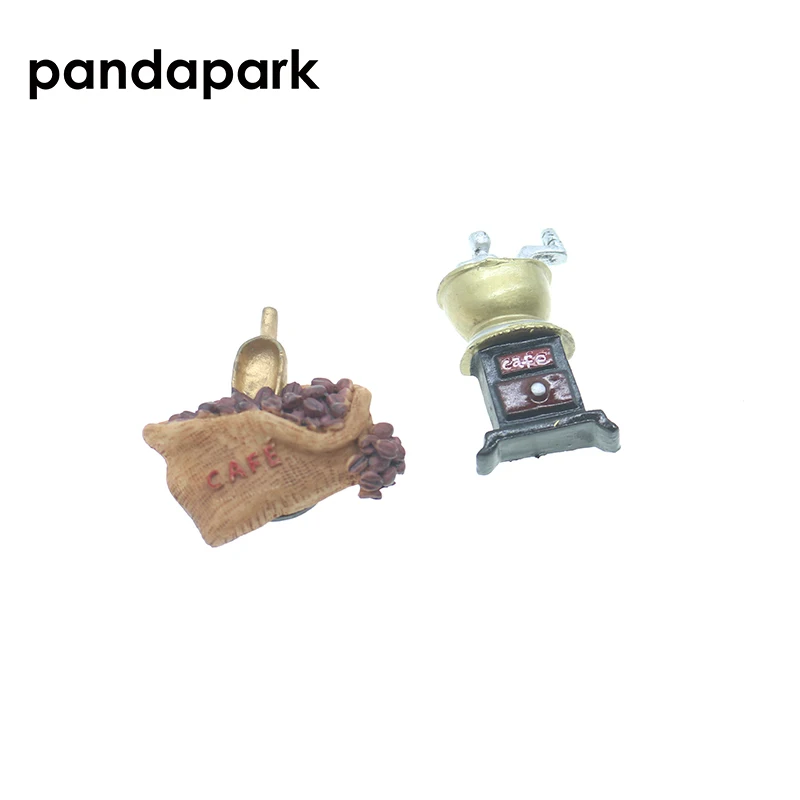 

PANDAPARK 3D Resin Simulation Coffee Fridge Magnet Travel Souvenir Kitchen Tool Fridge's Decoration Message Post Sticker Cafe