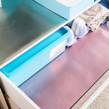 

Hot sale 45*150cm Refrigerator Mat Bright Bacteria Prohibiting Table Mats Washable Oil Proof Anti Fouling Fridge Pads Cuttable