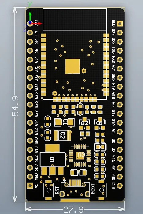 ESP32 ESP32S макетная плата 2,4 ГГц WiFi+ Bluetooth ультра-низкое энергопотребление двухъядерный ESP-32 ESP-32S плата