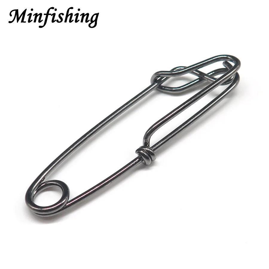 

Minfishing 20 Pcs Super Strong Sea Fishing Snap Stainless Steel Fishing Swivel Fishing Accessories Fishing Hook Connector