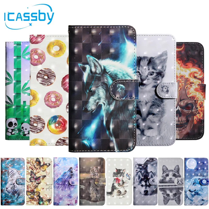 

Flip Book Case For Coque iPhone 5S Luxury Cat Panda PU Leather Wallet Phone Cover For iPhone 5 Case Etui For iPhone SE Capinha