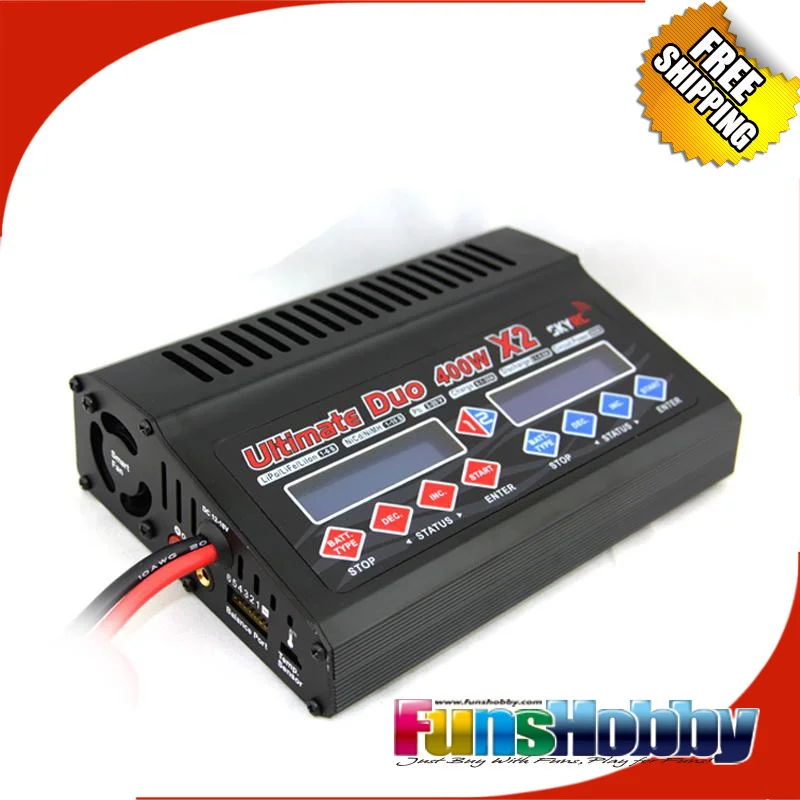 

SKYRC RC Model Car Ultimate Balance Power Charger DUO 400W X 2