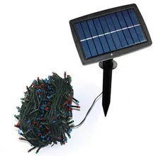 Супер яркий 20M200 светодиодный s Солнечный СВЕТОДИОДНЫЙ светильник Сказочный струнный свет водонепроницаемый Декоративный Рождественский открытый сад патио освещение