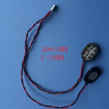 Ультра-тонкий маленькая круглая Колонка Рог 8 Ом 1 Вт 8R 1 Вт 20*14 мм Толщина 3 мм звуковой громкоговоритель с кабелем