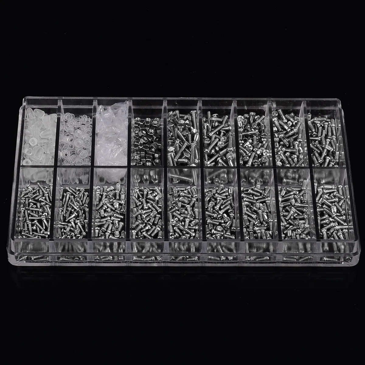 1000pc/set Assorted Screws Screwdriver Set For Sunglasses Eye Glasses High Quality Repair Tools Kits