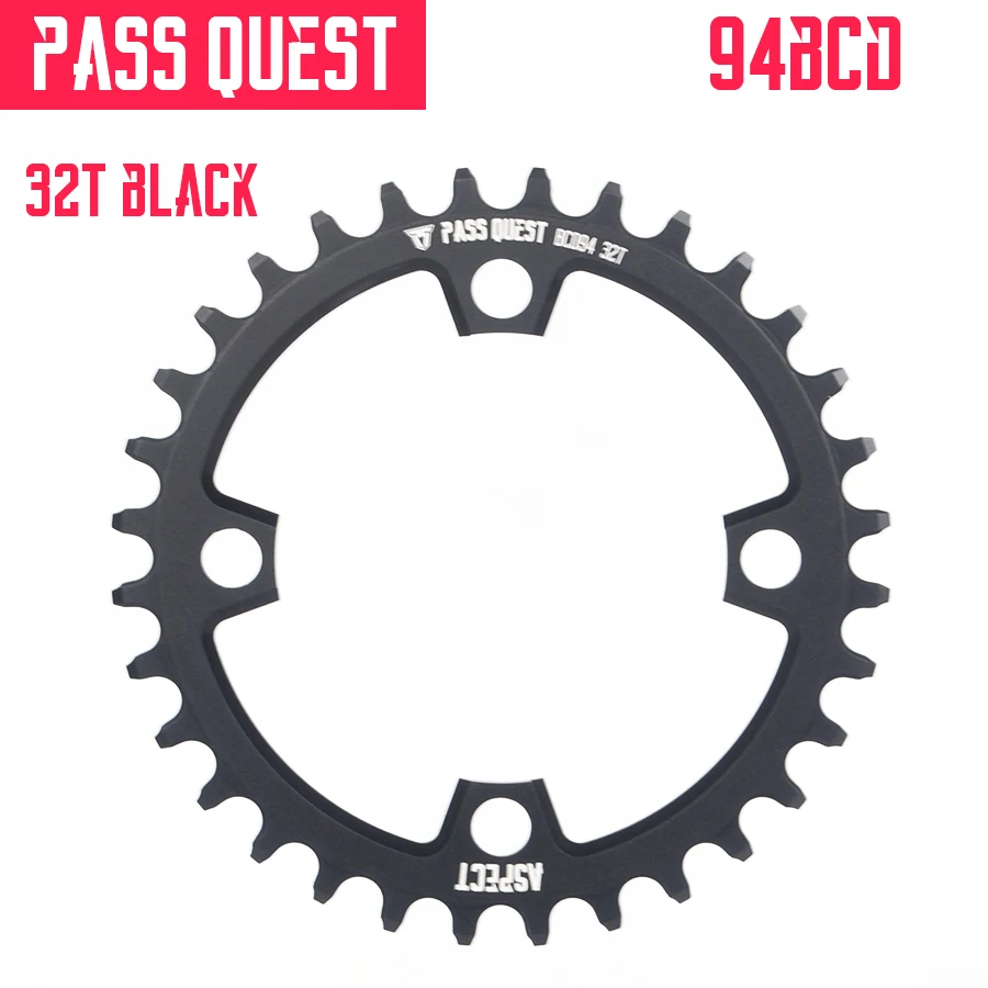 Pass Quest велосипедная цепь 94BCD круглая 32 T/34 T/36 T/38 T/40 T MTB Корона BCD 94 для NX GX X1|Шатун и