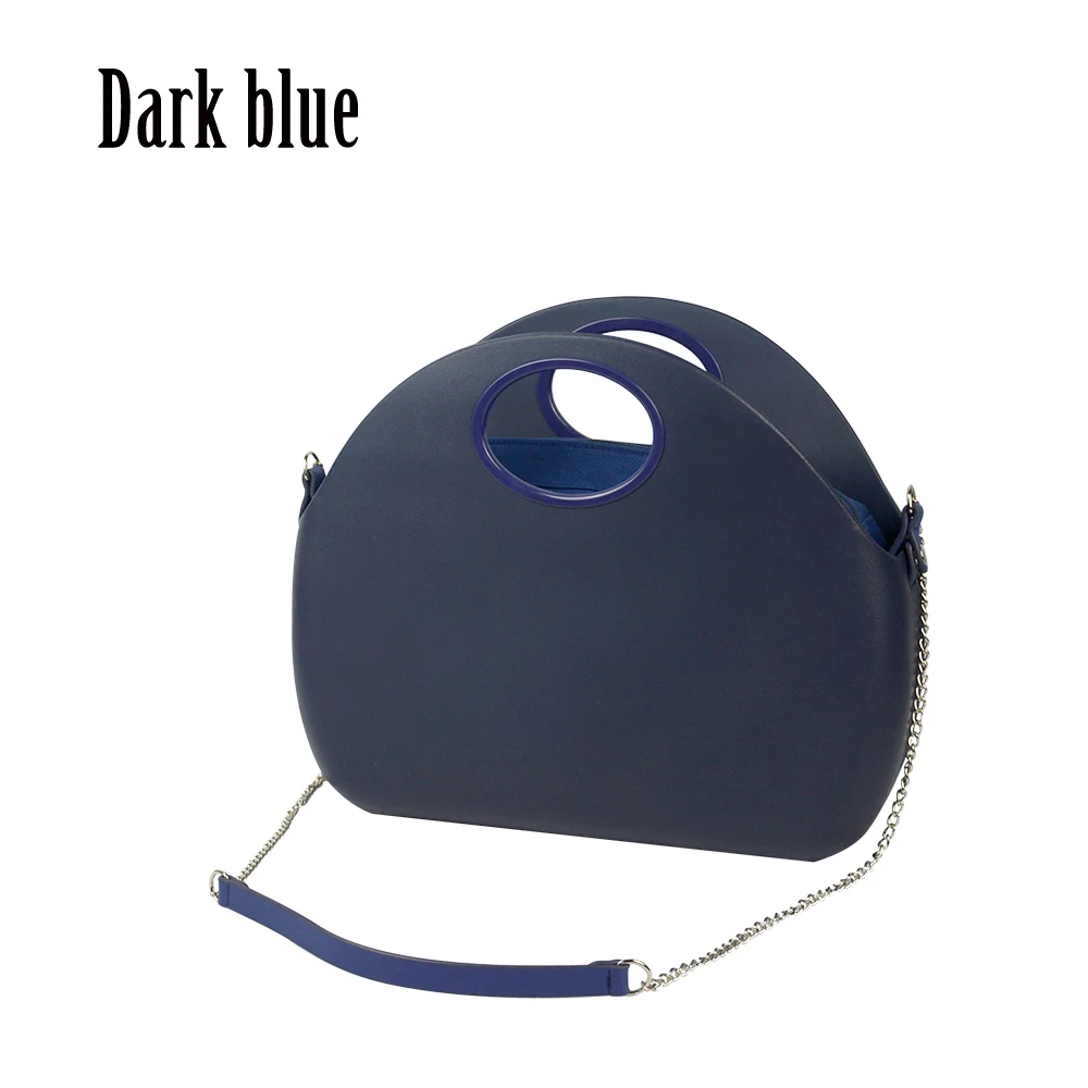 Новинка, женская сумка с О-образным вырезом, с водонепроницаемым внутренним карманом, длинной ручкой на цепочке, Классическая сумка Obag - Цвет: dark blue