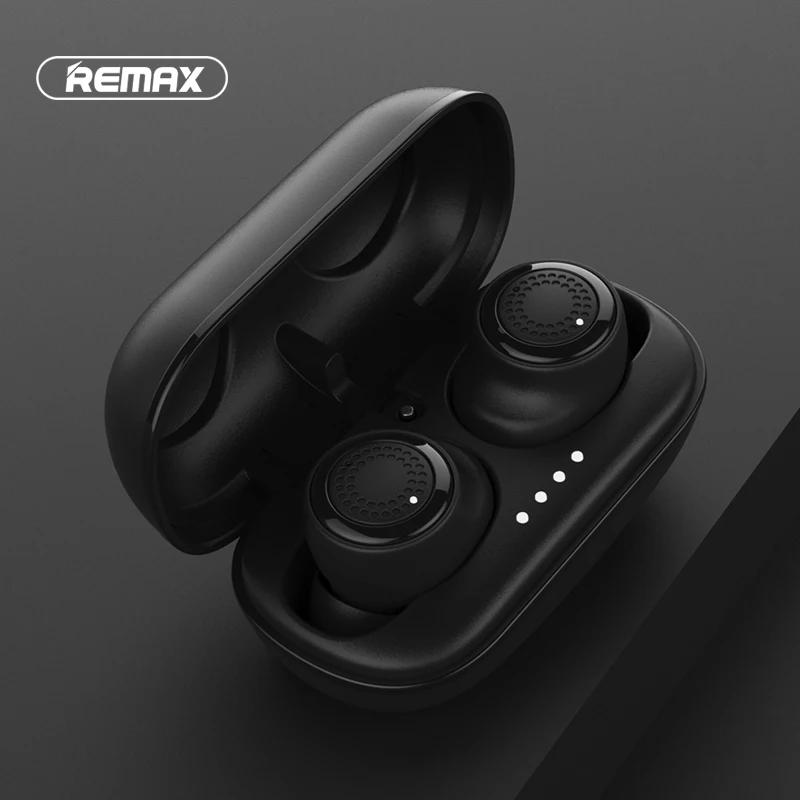 Беспроводная гарнитура Remax TWS 2 Bluetooth наушники Twins с зарядным боксом лучше чем i7S