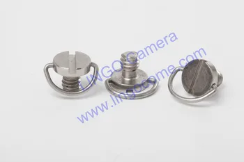 

LL1499 1/4" C ring Screw for DSLR Camera Tripod Quick Release Plate Silver