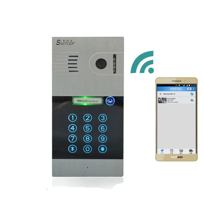 

720P WIFI Video Door Phone Password/ID Card/APP Remote Control