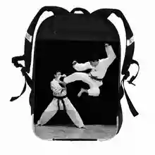 Рюкзак для тхэквондо аниме боевые дзюдо каратэ Aikido Jeet Kune Do женщин