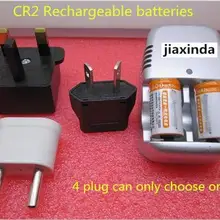 Горячая новинка литиевая батарея CR2 3V 200MAH литий-ионные аккумуляторы(две батареи+ зарядное устройство