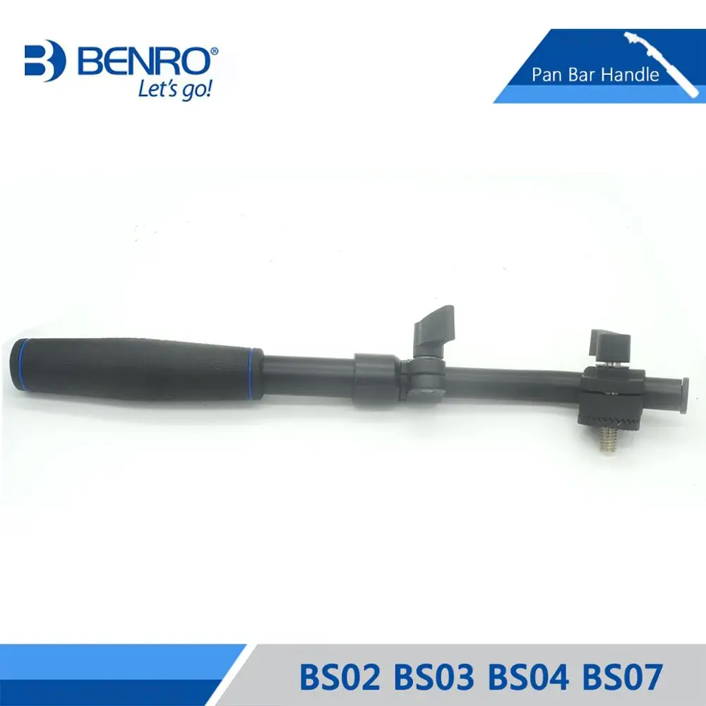 Benro ручка BS02 BS03 BS04 BS07 Алюминий ручка для камеры Benro S2 S4 S6 S7 H8 H10 KH25N KH26NL видео насадки для душа