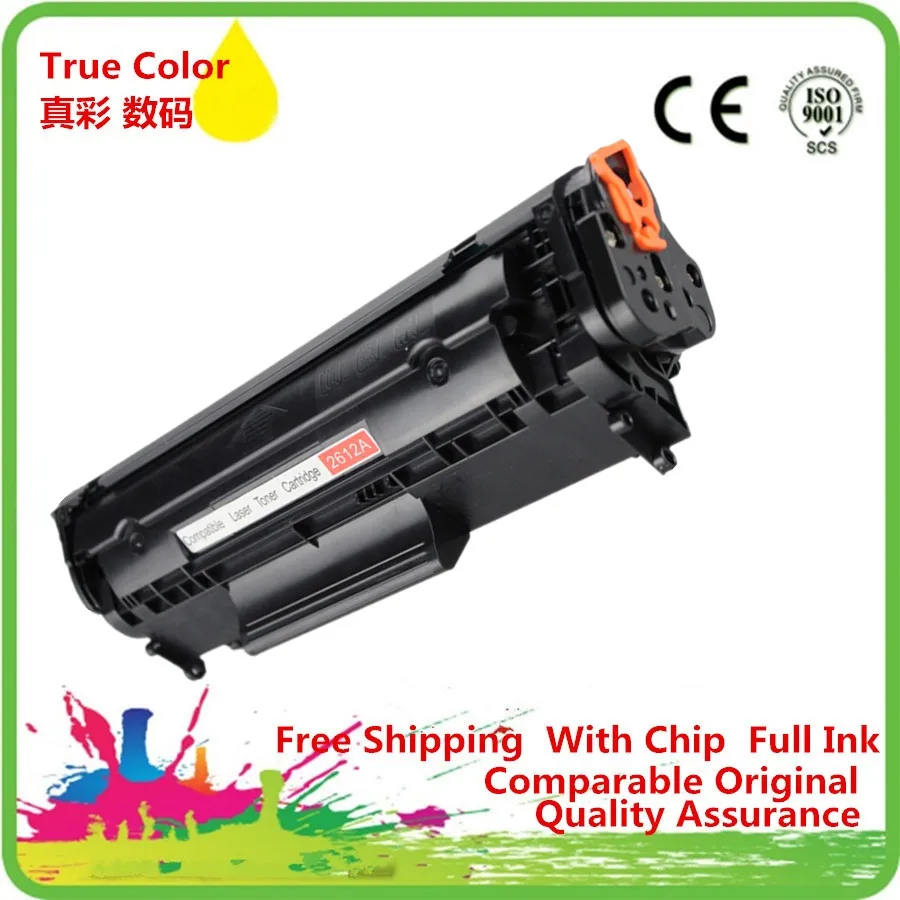 Совместимый тонер картридж ZCA Q2612A Q2612 2612A 12A 2612 сменный для Laserjet 1010 1020 1015 1012 3015 3020 3030