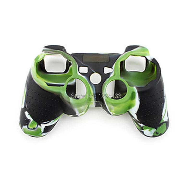 ps3 Camouflage Silicone Case Skin Cover  (1)