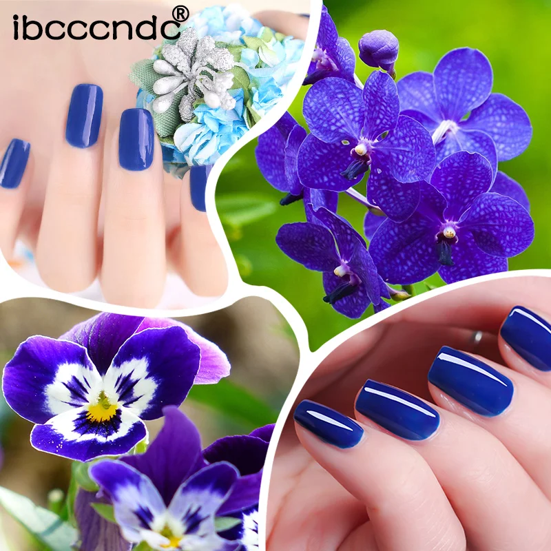 УФ гель для ногтей Deep Blue 12 шт./компл. 10 мл|uv nail gel polish|nail lacquergel lacquer |