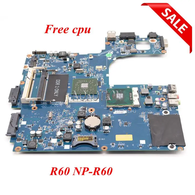 NOKOTION ноутбук материнская плата для Samsung R60 Plus NP R60Y BA92 04772A основная RS600ME SB600 Radeon Xpress