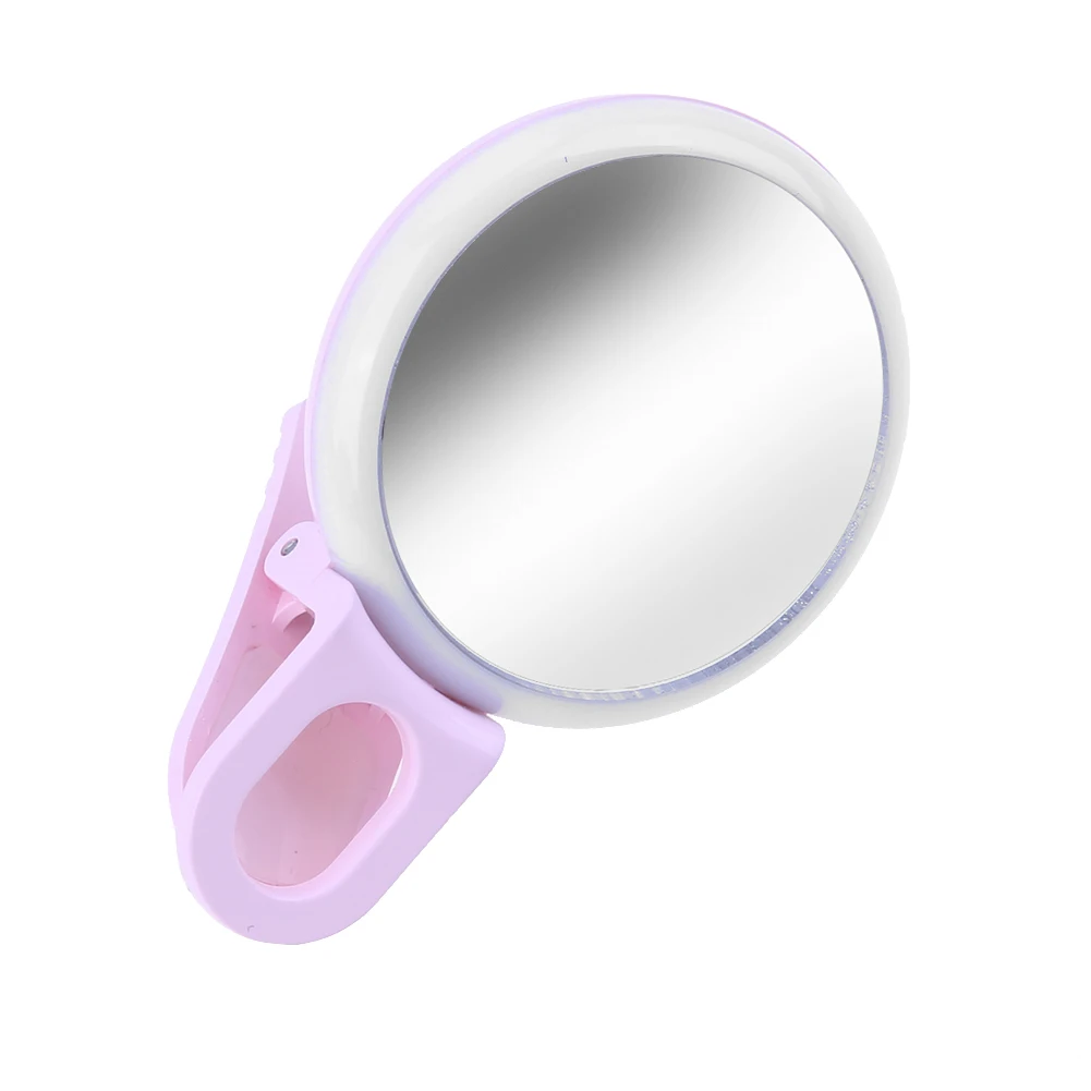 Alloet Portable Selfie Ring Light USB Rechargeable LED Camera Ring