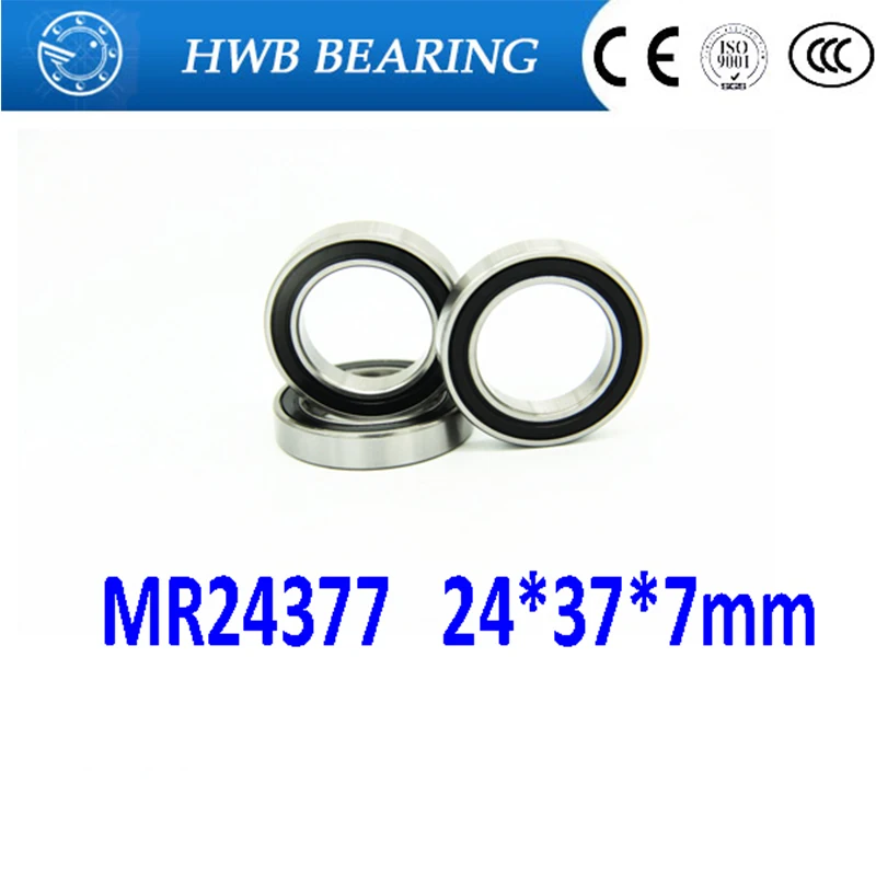 Комплект из 2 предметов MR24377 MR2437 2RS 24377 MR2437LLB MR243707 24х37х7 мм задний кронштейн для