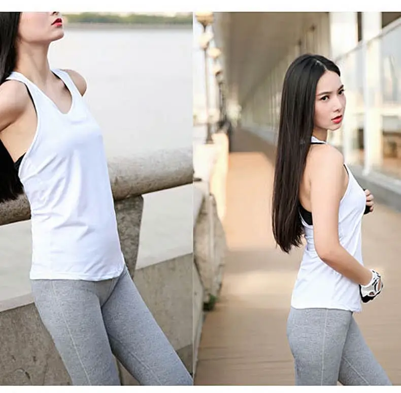 1 (36)Sport Shirt Women Running Sport T-shirt Gym Shirt Women Stitching Color Yoga Top Sports Bra Top Fitness Women Sport Bra 2018