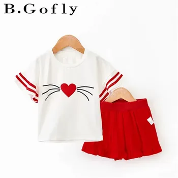 

Fashion Toddler Baby Sport Suit Girl Tops T Shirt Shorts Sweatshirt Sweater Pants Children Kids Tracksuit Girl Clothing Set