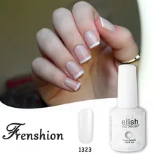 Frenshion Blanc French White Base Coat UV Gel Nail Polish UV LED Shining Vernis Semi Permanent 15ml Top and Varnish Manicure