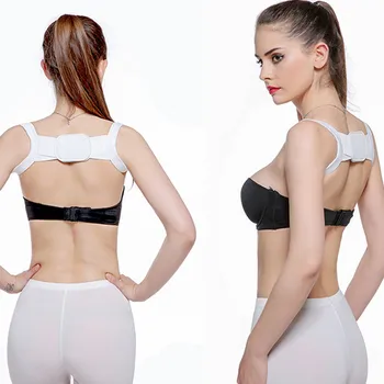 

Posture Correction Back Posture Corrector Chest Strap Back Support Underwear Bra Create Straight Shoulders Brace Strap D4
