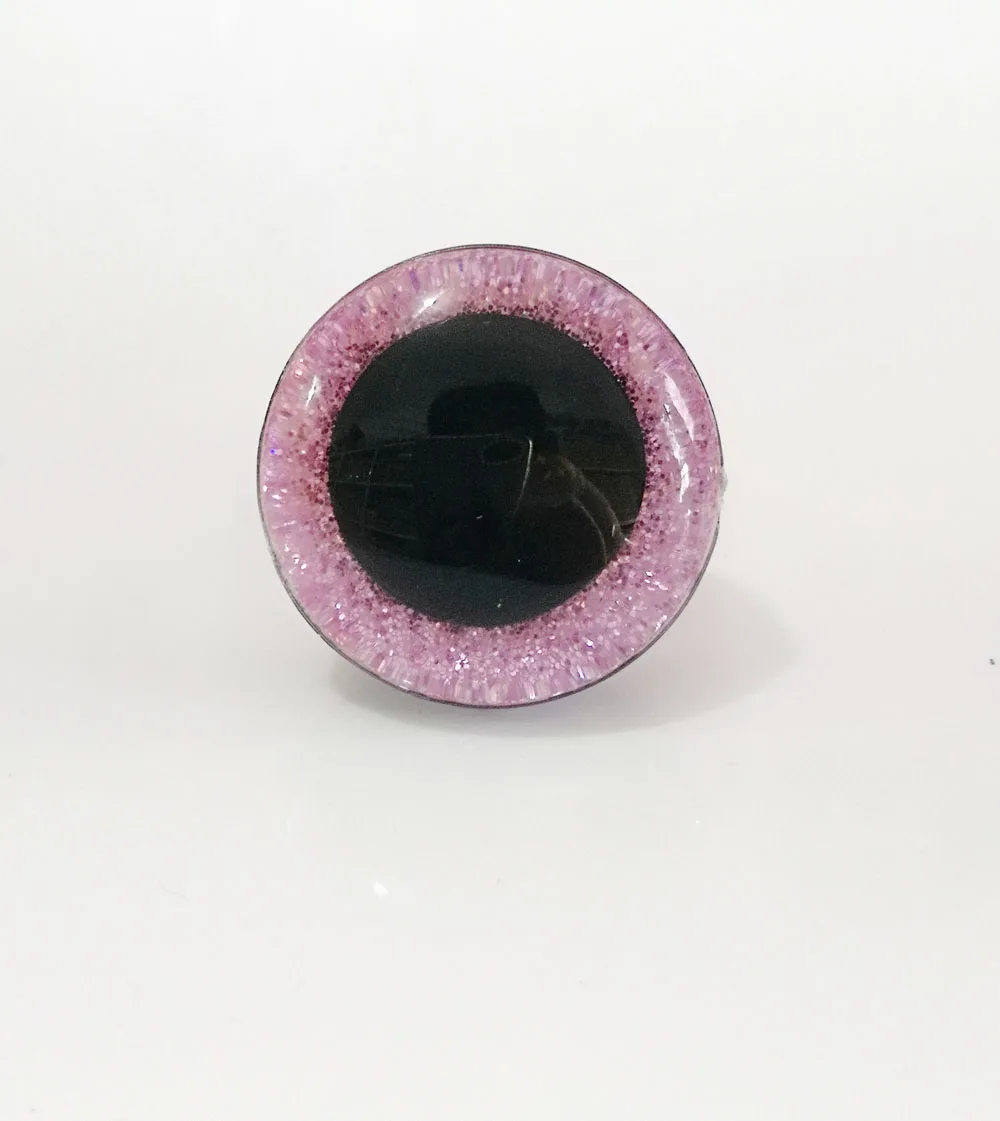 500 шт./партия-16mm-20mm-25mm ясно 3D пластиковые безопасности игрушечные глаза и блеск и жесткий Шайба-цвет и размер вариант-N6
